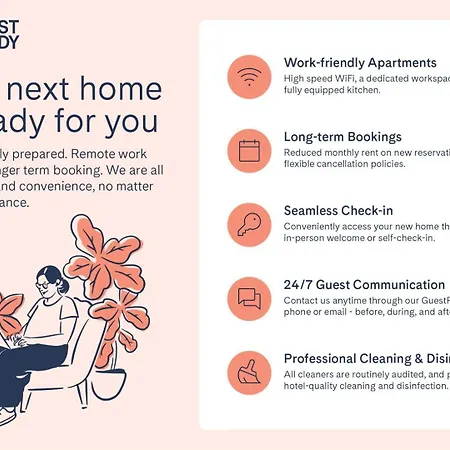 דירה Guestready - Airy With Courtyard View פריז